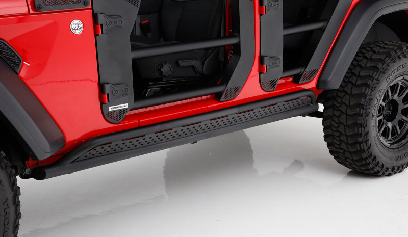 Load image into Gallery viewer, Go Rhino 18-20 Jeep Wrangler JLU JL Frame Mount Sliders
