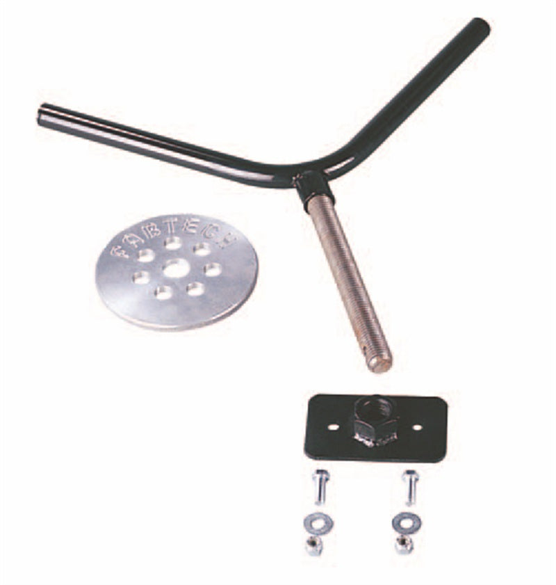 Load image into Gallery viewer, Fabtech Universal Spare Tire Flat Mount - Black
