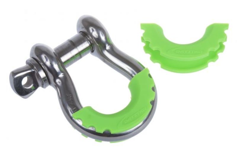 Load image into Gallery viewer, Daystar D-Ring Shackle Isolator Fluorescent Green Pair
