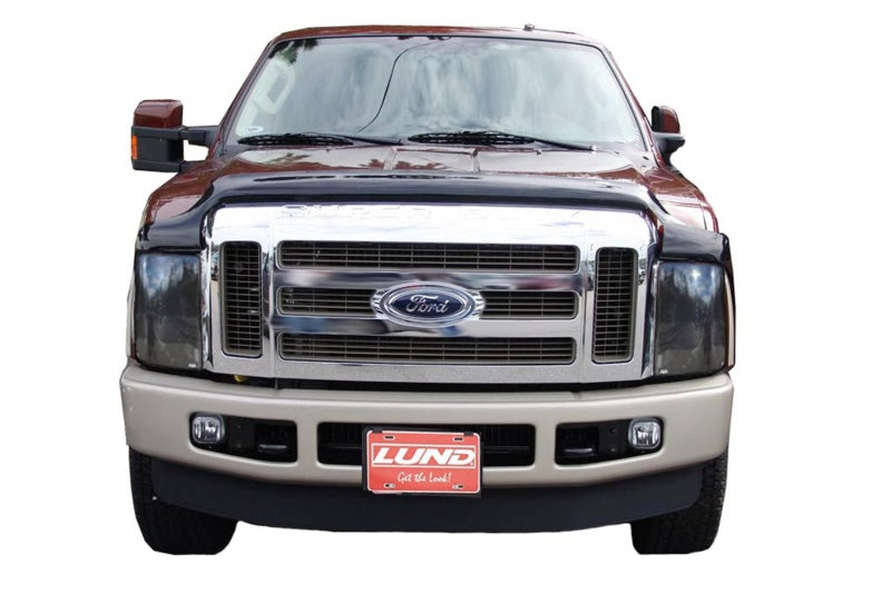 Load image into Gallery viewer, AVS 08-10 Ford F-250 Hoodflector Low Profile Hood Shield - Smoke
