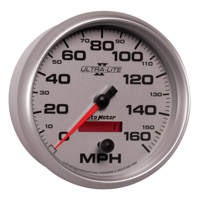 Load image into Gallery viewer, Autometer Ultra-Lite II 5 Inch 160 MPH FSE Programmable Speedometer
