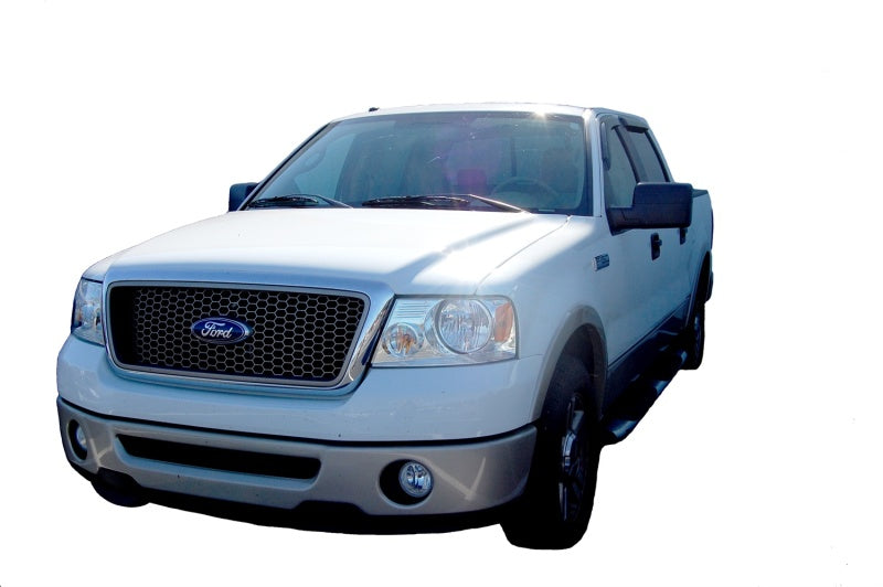 Load image into Gallery viewer, AVS 06-08 Lincoln Mark LT Ventvisor Outside Mount Window Deflectors 4pc - Smoke
