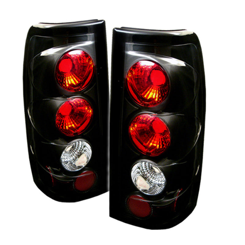Load image into Gallery viewer, Spyder Chevy Silverado 1500 99-02 Euro Tail Lights G2 Version Blk ALT-YD-CS99-G2-BK
