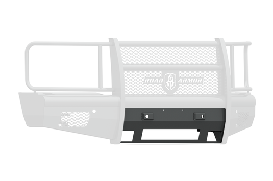 Road Armor 15-19 Chevy 2500 Vaquero Front Non-Winch Plate - Tex Blk