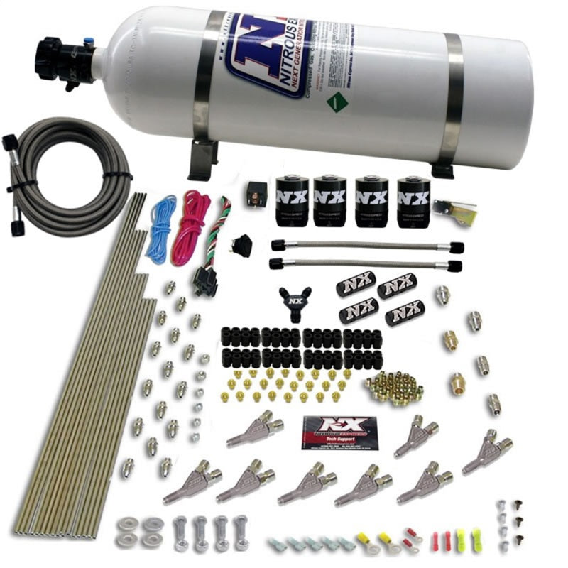 Load image into Gallery viewer, Nitrous Express STD Nozzle Nitrous Kit w/12lb Composite Bottle
