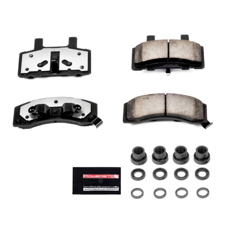 Load image into Gallery viewer, Power Stop 94-99 Chevrolet C1500 Suburban Front Z36 Truck &amp; Tow Brake Pads w/Hardware

