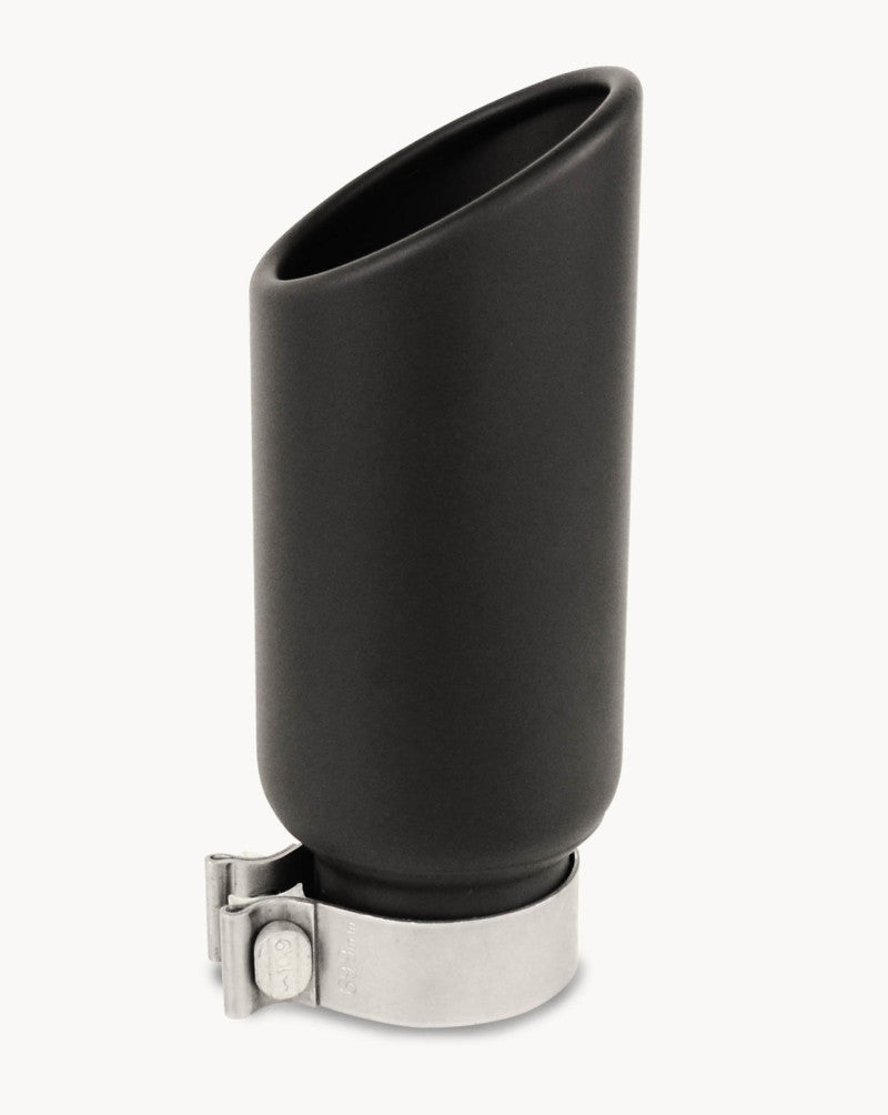 Load image into Gallery viewer, Go Rhino Exhaust Tip - Black - ID 2 3/4in x L 10in x OD 4in
