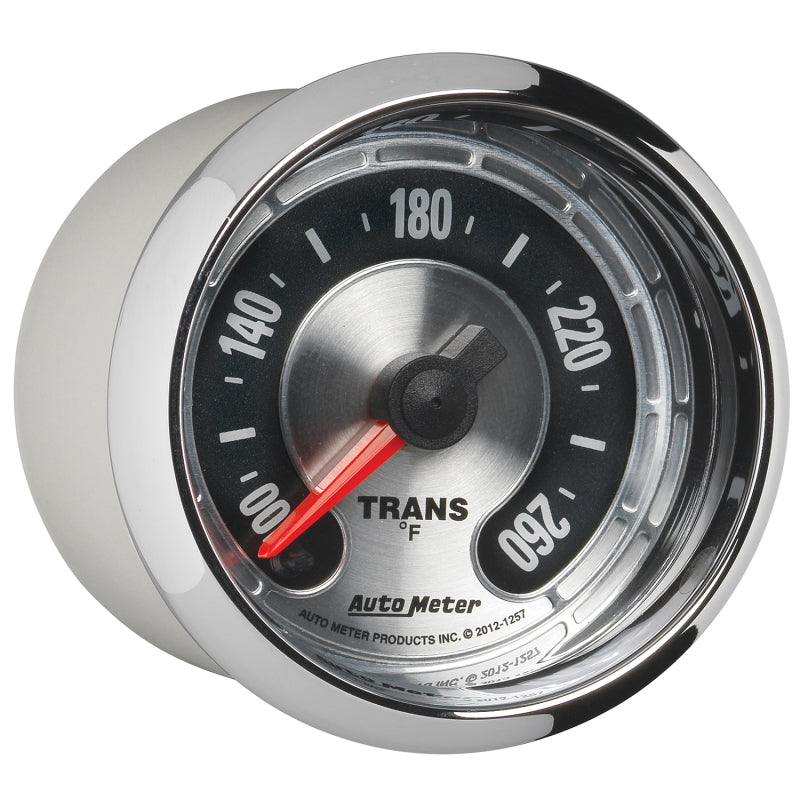 Load image into Gallery viewer, Autometer American Muscle 52mm Full Sweep Electric 100-260 Deg F Transmission Temperature Gauge
