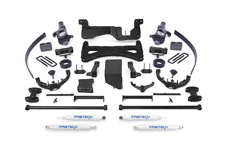 Load image into Gallery viewer, Fabtech 07-08 GM C/K2500HD 8in Perf Sys w/Perf Shks
