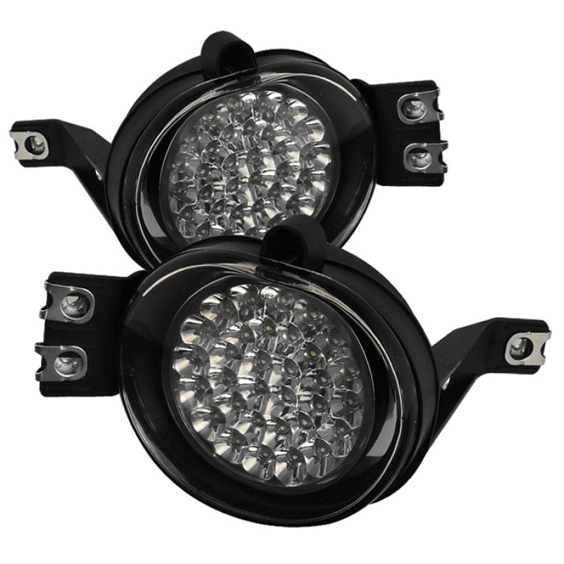 Load image into Gallery viewer, Spyder Dodge Ram 02-08/Durango 04-06 LED Fog Lights w/Switch Clear FL-LED-DRAM02-C
