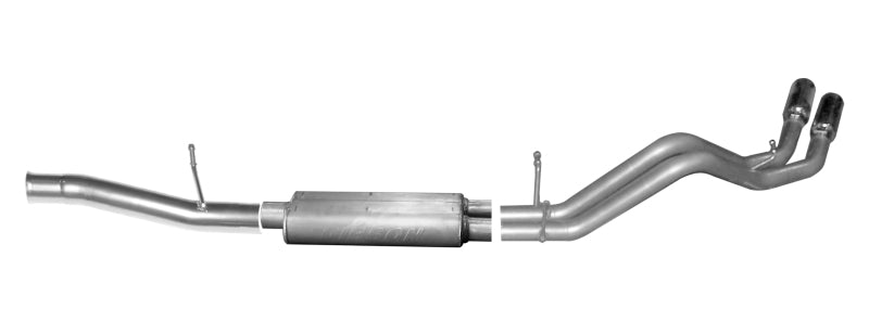 Load image into Gallery viewer, Gibson 15-18 Chevrolet Silverado 1500 LS 5.3L 3in/2.25in Cat-Back Dual Sport Exhaust - Aluminized
