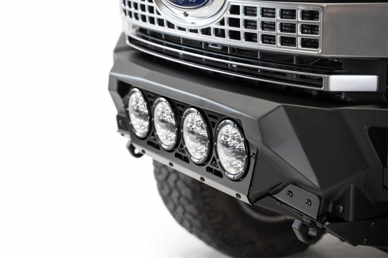 Load image into Gallery viewer, Addictive Desert Designs 17-20 Ford Super Duty Bomber Front Bumper w/ Mounts For 4 Rigid 360 6in
