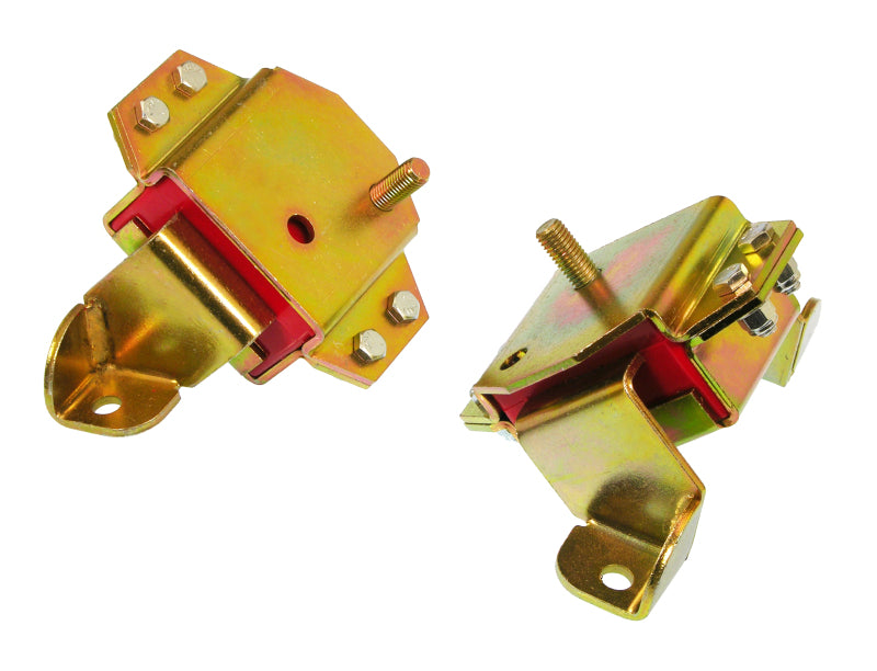 Load image into Gallery viewer, Prothane 84-95 Ford Mustang 5.0L Motor Mounts - Red
