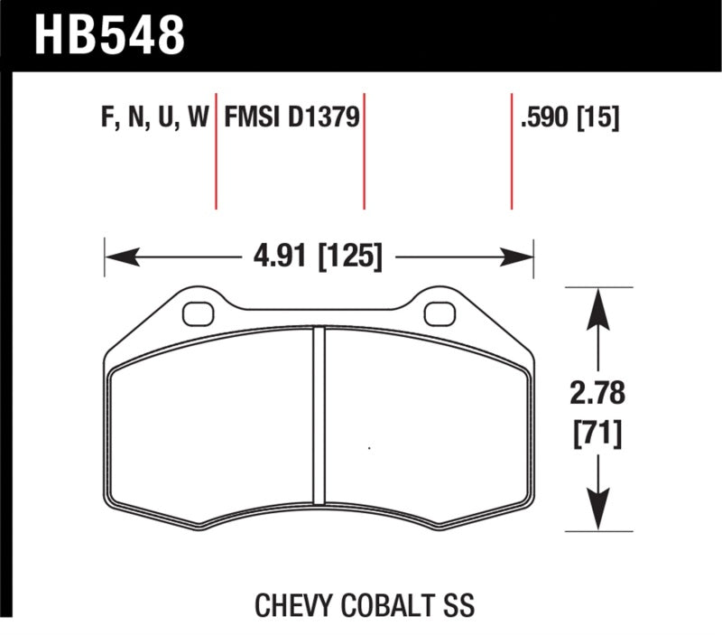 Load image into Gallery viewer, Hawk 15-19 Alfa Romeo 4C 1.7L Base OE Incl.Pad Wear Sensor Front ER-1 Brake Pads
