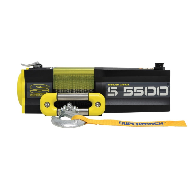 Load image into Gallery viewer, Superwinch 5500 LBS 12V DC 7/32in x 60ft Steel Rope S5500 Winch
