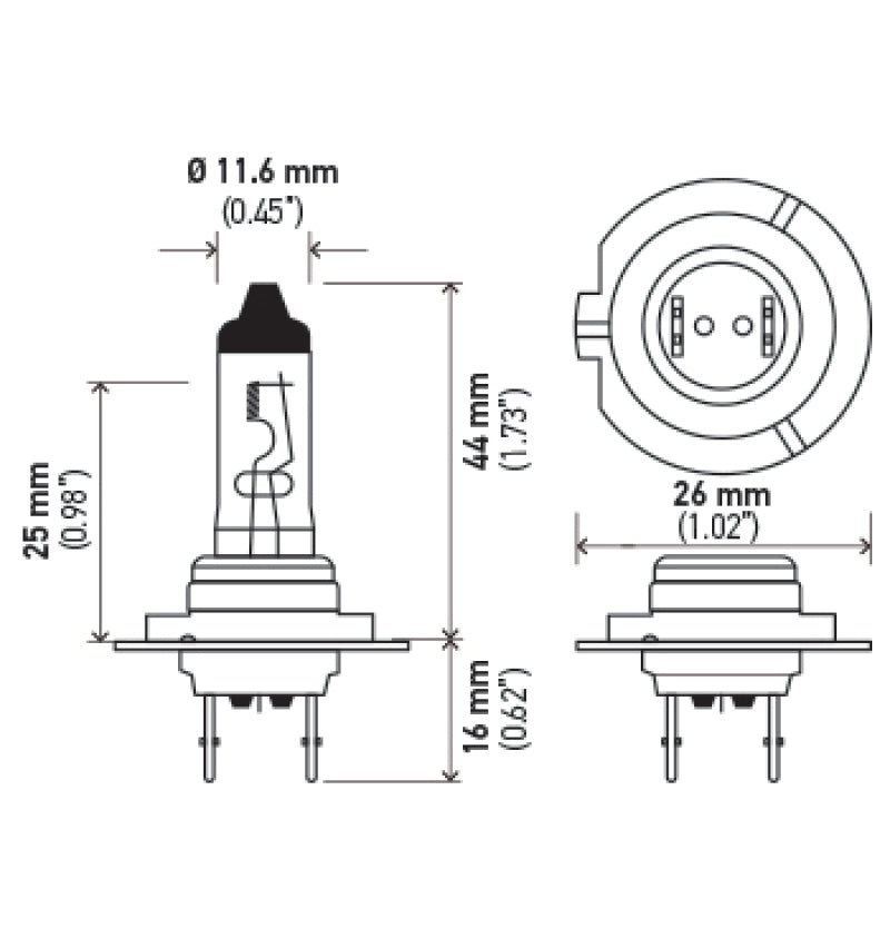 Load image into Gallery viewer, Hella Halogen H7 Bulb
