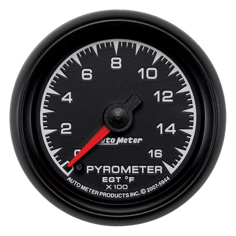 Load image into Gallery viewer, Autometer ES 52.4mm Pyrometer 0-1600 Degree F FSE Gauge
