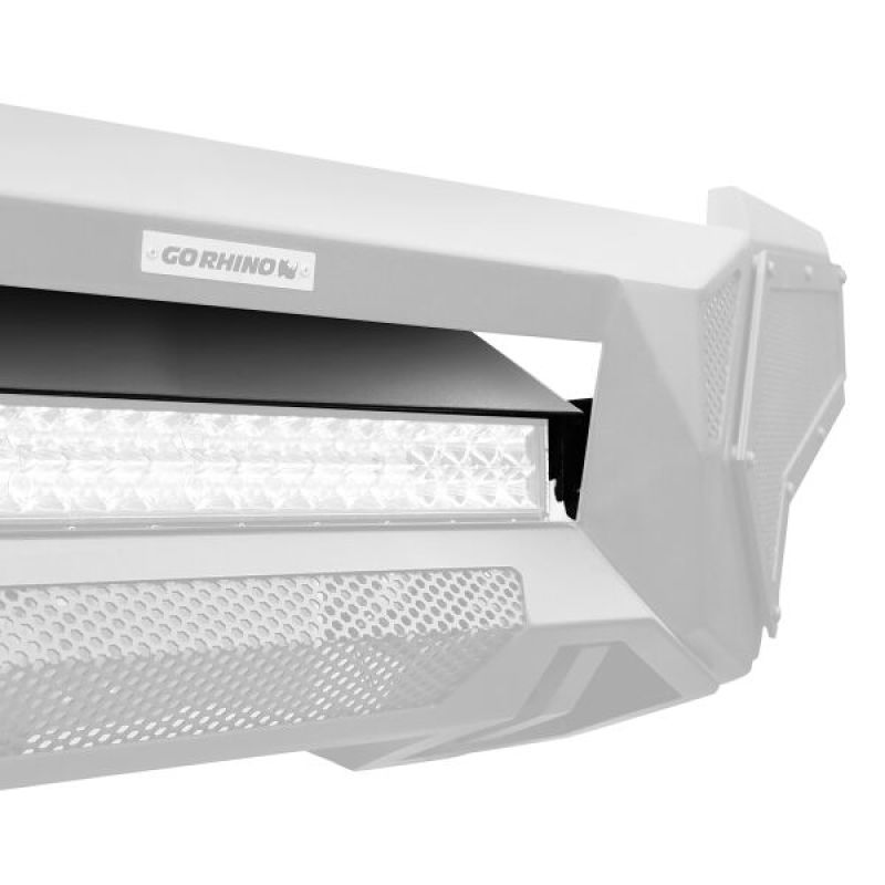 Load image into Gallery viewer, Go Rhino Power Actuated Hide-away Light Bar Mount Kit Textured Black
