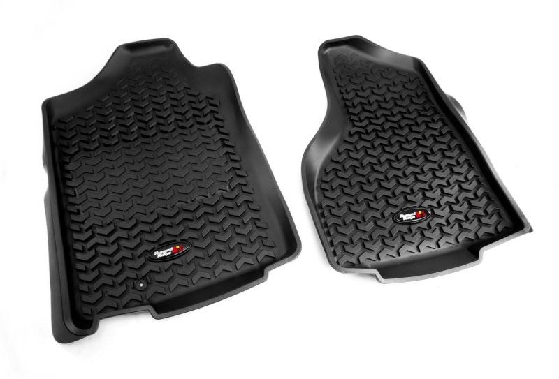 Load image into Gallery viewer, Rugged Ridge Floor Liner Front Black 2012-2016 Ford F-250 / F-350 Regular / Extended
