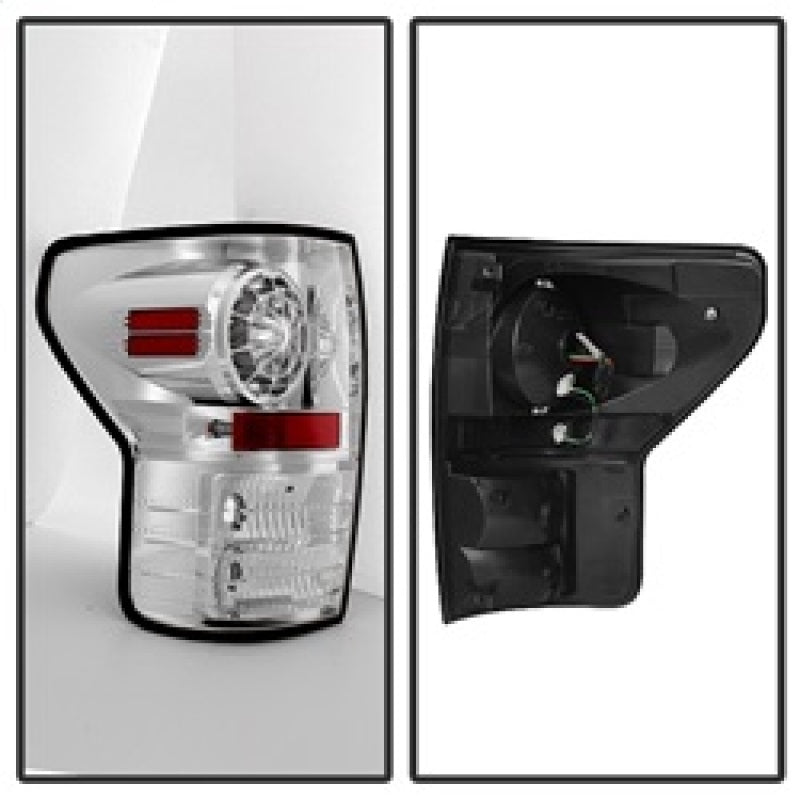 Load image into Gallery viewer, Spyder Toyota Tundra 07-13 LED Tail lights Chrome ALT-YD-TTU07-LED-C
