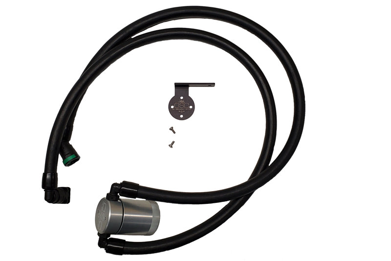 Load image into Gallery viewer, J&amp;L 2021-2024 Ford F-150 3.5L Passenger Side Oil Separator 3.0 - Clear Anodized
