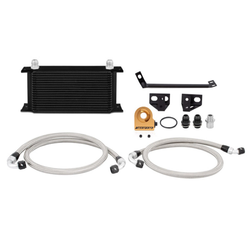 Load image into Gallery viewer, Mishimoto 15 Ford Mustang EcoBoost Thermostatic Oil Cooler Kit - Black
