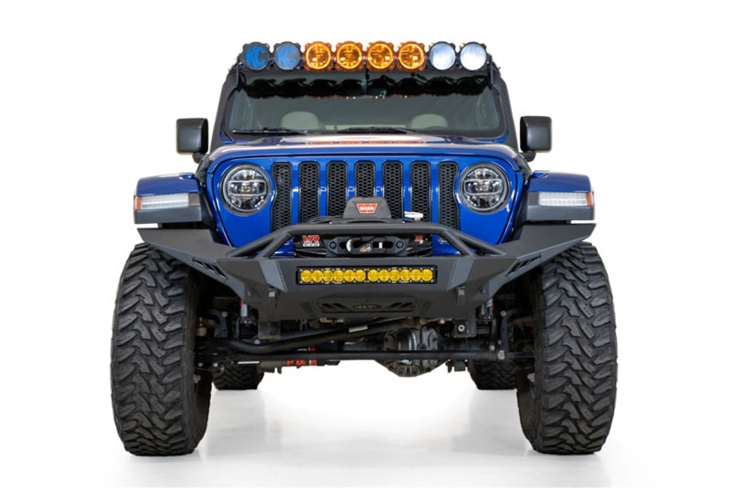 Load image into Gallery viewer, Addictive Desert Designs 18-23 Jeep Wrangler JL/JT Stealth Fighter Front Bumper
