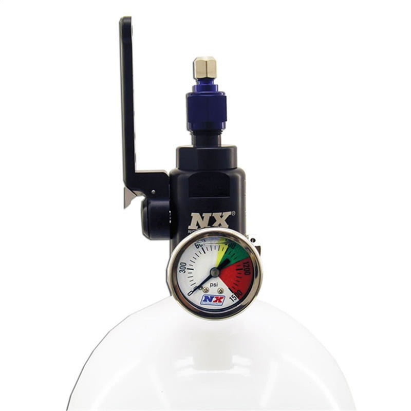 Load image into Gallery viewer, Nitrous Express DF5 Valve Only for 15lb Bottle (4AN Bottle Refill Fitting)
