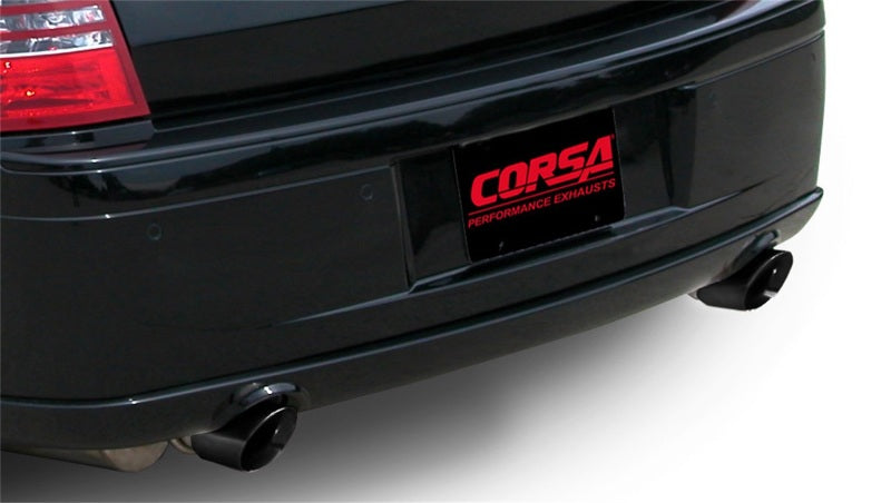 Load image into Gallery viewer, Corsa 2005-2010 Dodge Charger SRT-8 6.1L V8 Black Xtreme Cat-Back Exhaust
