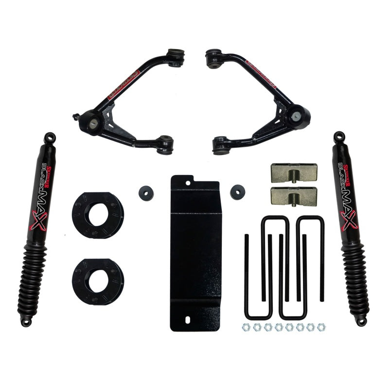 Load image into Gallery viewer, Skyjacker 2007-2013 GM 1500 4WD 3.5-4in UCA Lift Kit w/Rear Black Max B8500 Shocks

