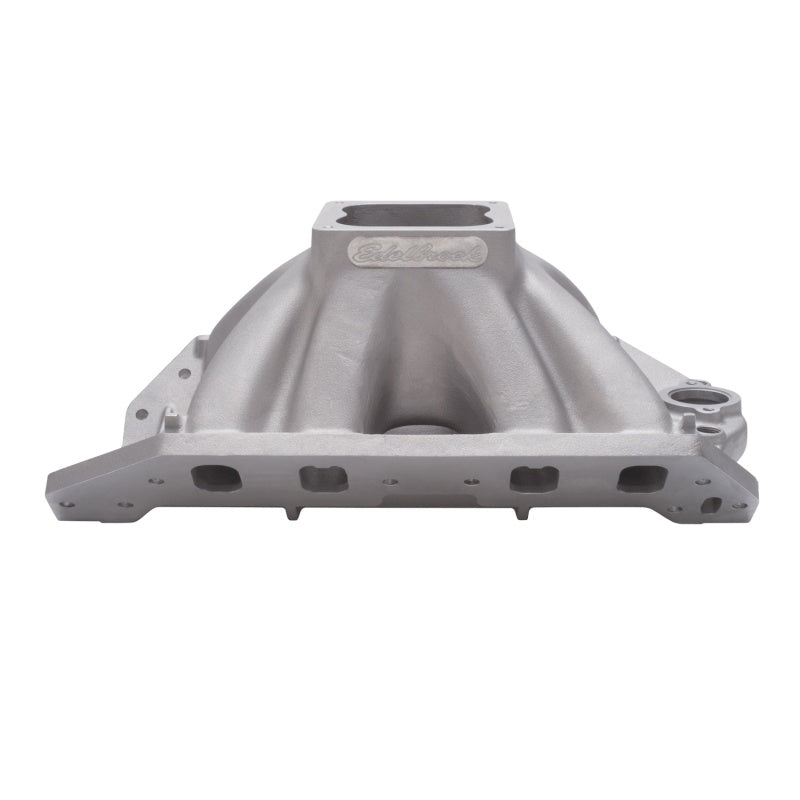 Load image into Gallery viewer, Edelbrock Manifold Big Victor II BBC w/ Edelbrock Profiler or Dart Big Chief Heads Dominator Flange
