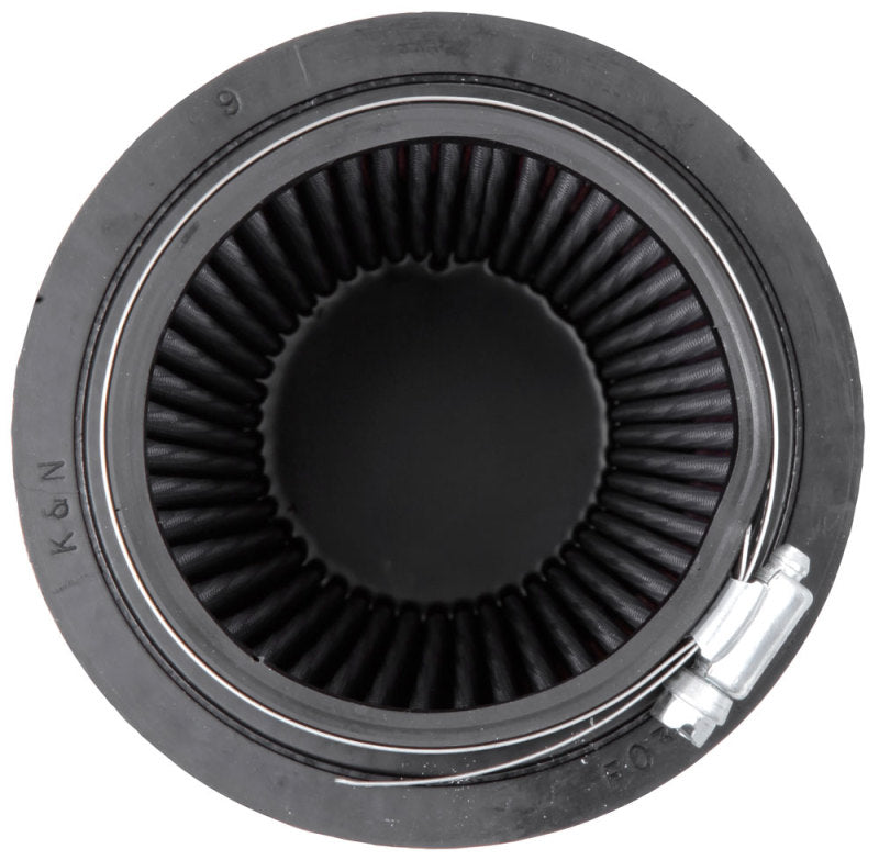 Load image into Gallery viewer, K&amp;N Universal Rubber Filter Round Tprd 3.313in Flange ID x 4.75in Base OD x 3.5in Top OD x 6.5in H
