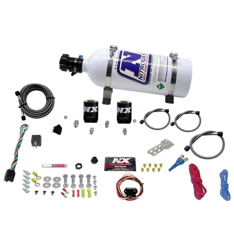 Load image into Gallery viewer, Nitrous Express 10-15 Chevrolet Camaro (5th Gen) Single Nozzle Nitrous Kit (35-150HP) w/5lb Bottle
