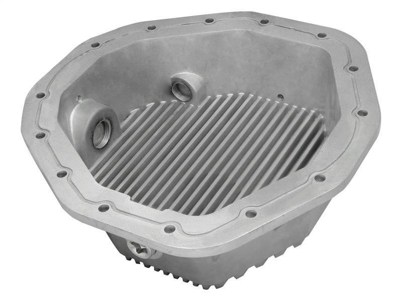 Load image into Gallery viewer, aFe Rear Differential Cover (Raw; Street Series); Dodge Diesel Trucks 03-05 L6-5.9L (td)
