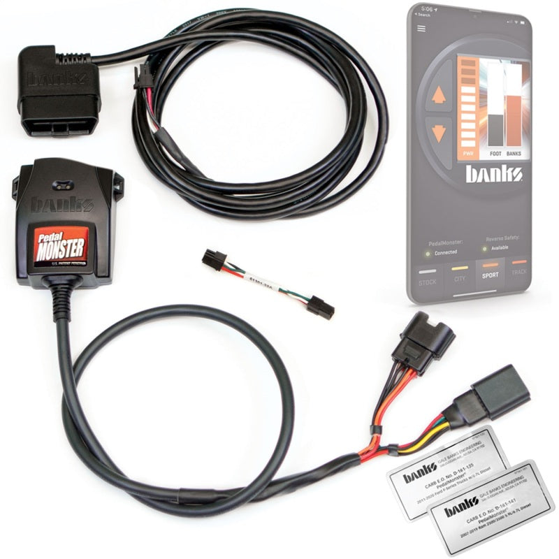 Load image into Gallery viewer, Banks Power Pedal Monster Kit (Stand-Alone) 07-19 RAM 2500/3500/11-20 Ford F-Series 6.7L Use w/Phone
