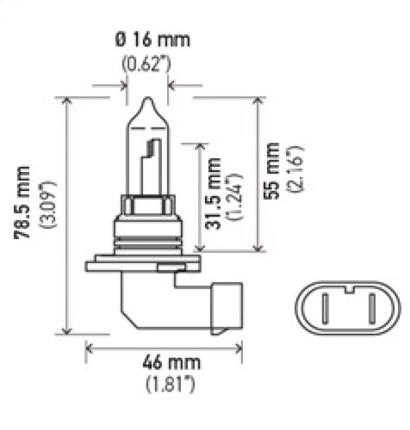 Load image into Gallery viewer, Hella Bulb 9005/HB3 12V 65W P20d T4 LONGLIFE
