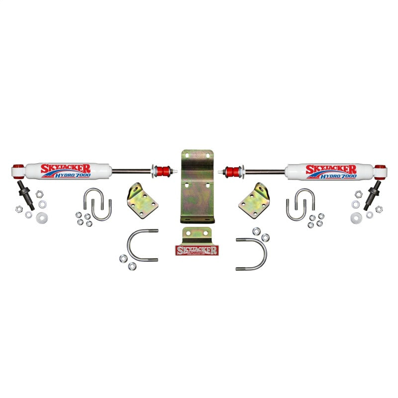 Load image into Gallery viewer, Skyjacker 2018 Jeep Wrangler JL - White Dual Steering Damper Kit
