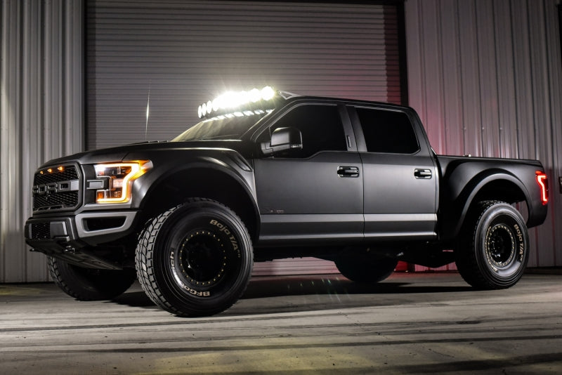 Load image into Gallery viewer, KC HiLiTES 17-18 Ford Raptor 57in. Pro6 Gravity LED 9-Light 180w Combo Beam Overhead Light Bar Sys
