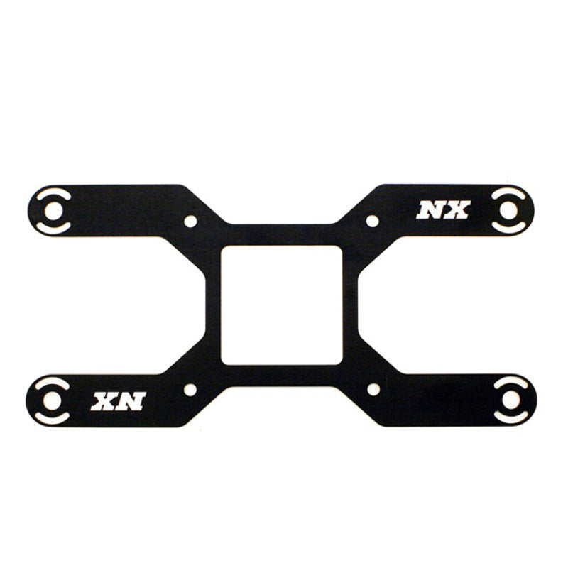 Load image into Gallery viewer, Nitrous Express Carb Plate Solenoid Bracket for 4150 (4 Solenoids)
