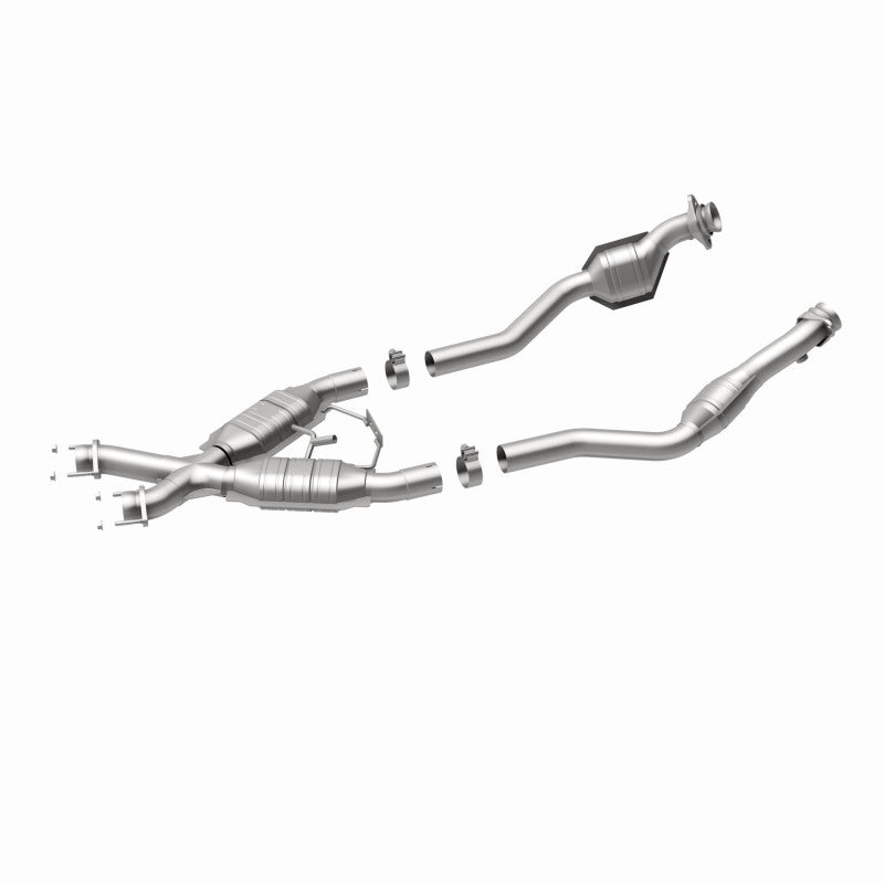 Load image into Gallery viewer, MagnaFlow Conv DF Mustang X-Pipe 94-95 Street

