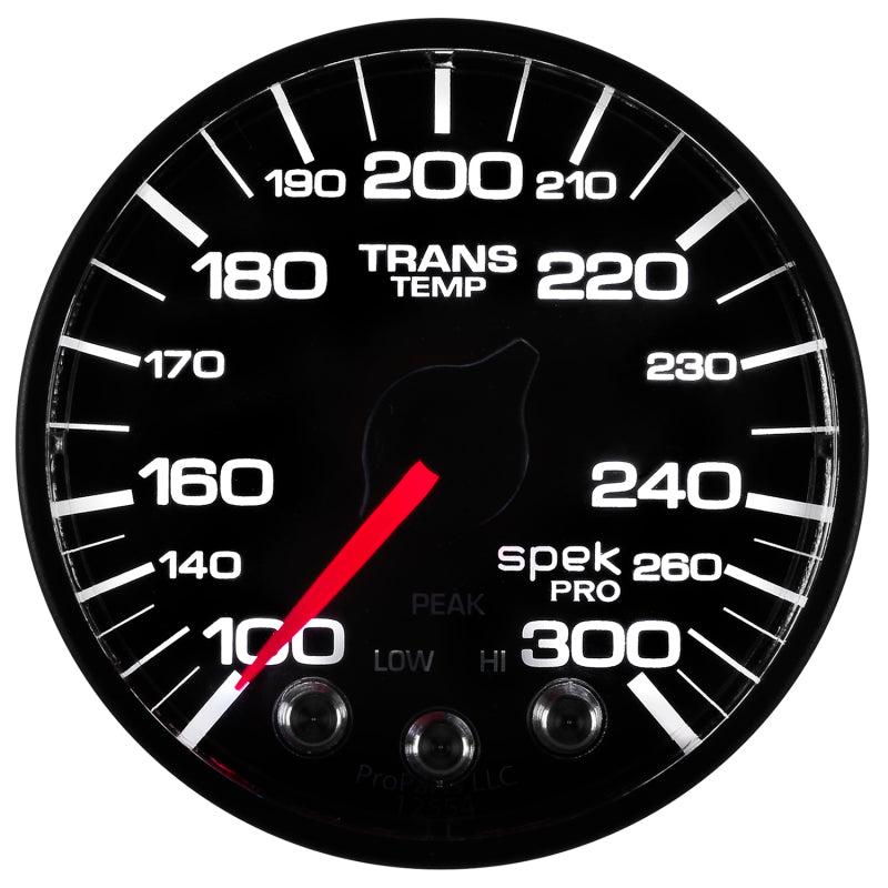Load image into Gallery viewer, Autometer Spek-Pro 52.4mm 100-300 Deg F Digital Stepper Motor Trans Temp Gauge
