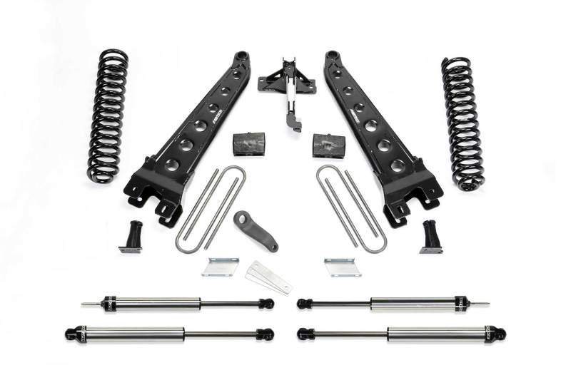 Load image into Gallery viewer, Fabtech 17-21 Ford F250/F350 4WD Diesel 6in Rad Arm Sys w/Coils &amp; Dlss Shks
