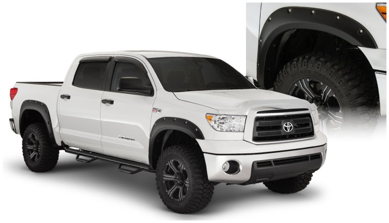 Load image into Gallery viewer, Bushwacker 07-13 Toyota Tundra Fleetside Pocket Style Flares 4pc 97.6/78.7/66.7in Bed - Black
