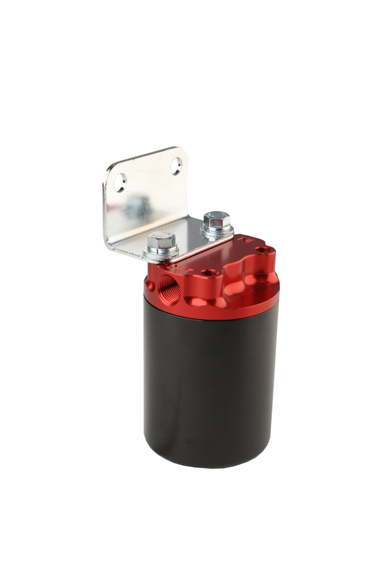 Load image into Gallery viewer, Aeromotive Canister Fuel Filter - 3/8 NPT/100-Micron (Red Housing w/Black Sleeve)
