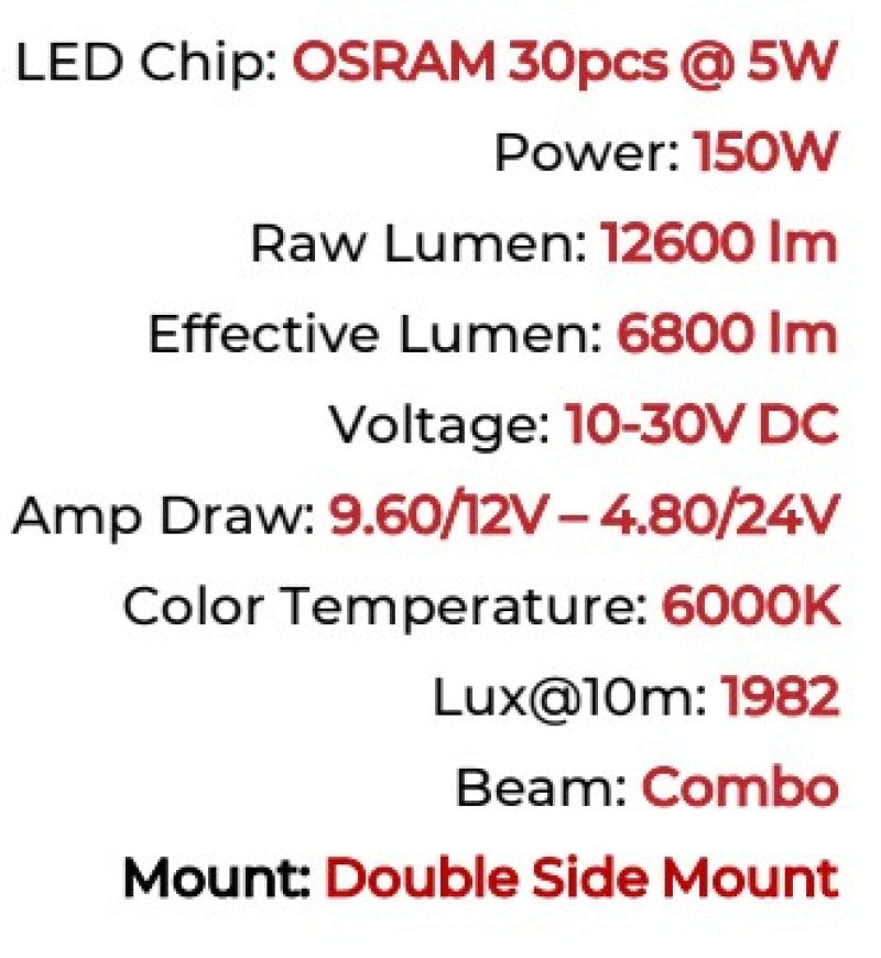 Load image into Gallery viewer, Go Rhino Xplor Blackout Combo Series Sgl Row LED Light Bar w/Amber (Side/Track Mount) 39.5in. - Blk
