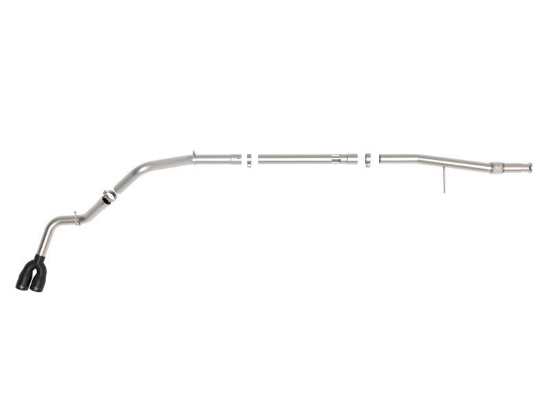 Load image into Gallery viewer, aFe Rebel XD Series 3in 304SS DPF-Back 20-21 GM Trucks L6-3.0L (td) LM2 - Dual Black Tip
