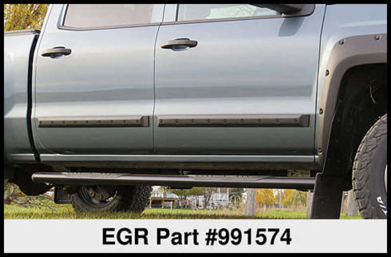 Load image into Gallery viewer, EGR Double Cab Front 41.5in Rear 28in Bolt-On Look Body Side Moldings (991574)
