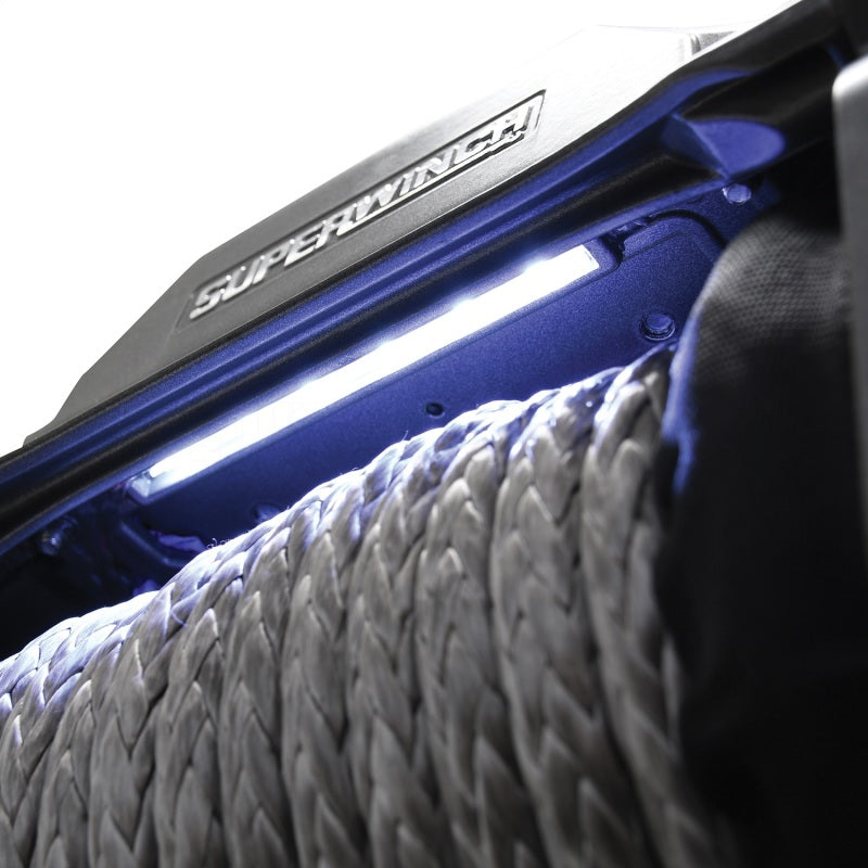 Load image into Gallery viewer, Superwinch 12000 LBS 12V DC 3/8in x 80ft Synthetic Rope SX 12000SR Winch - Graphite
