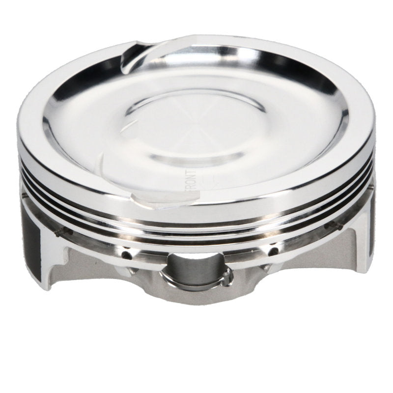 Load image into Gallery viewer, JE Pistons GM LS 4.030in Bore .030 Oversize -8.6cc Asymmetrical FSR Dish/Inverted Dome - Set of 8
