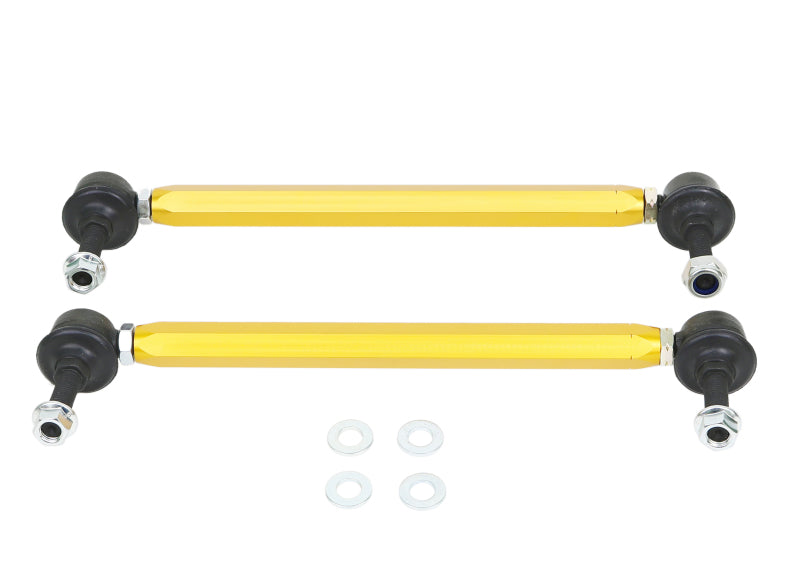Load image into Gallery viewer, Whiteline Universal Swaybar Link Kit 270mm-295mm Heavy Duty Adjustable 10mm Ball/Ball Style
